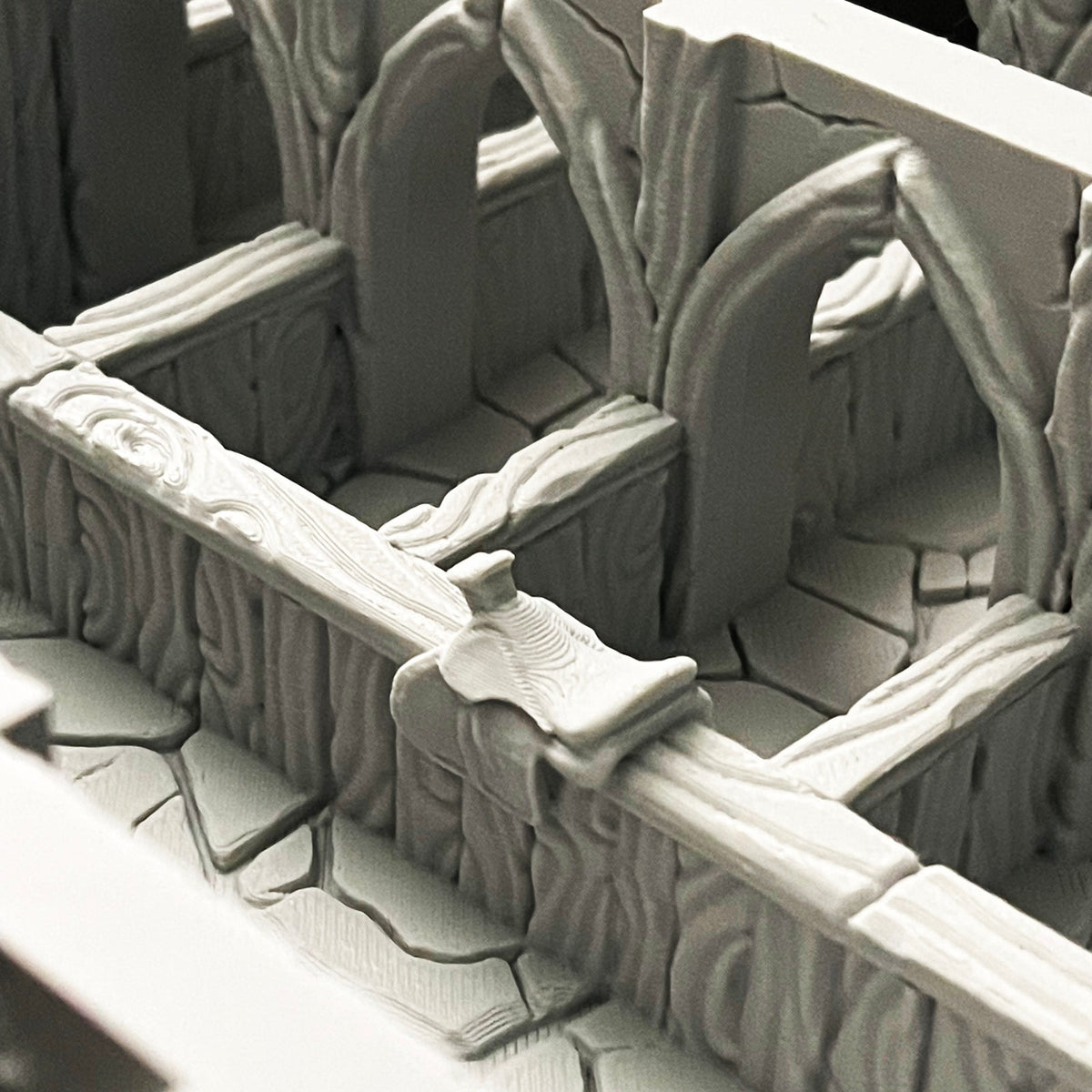 Medieval Horse Stable DND Fantasy Tabletop Terrain