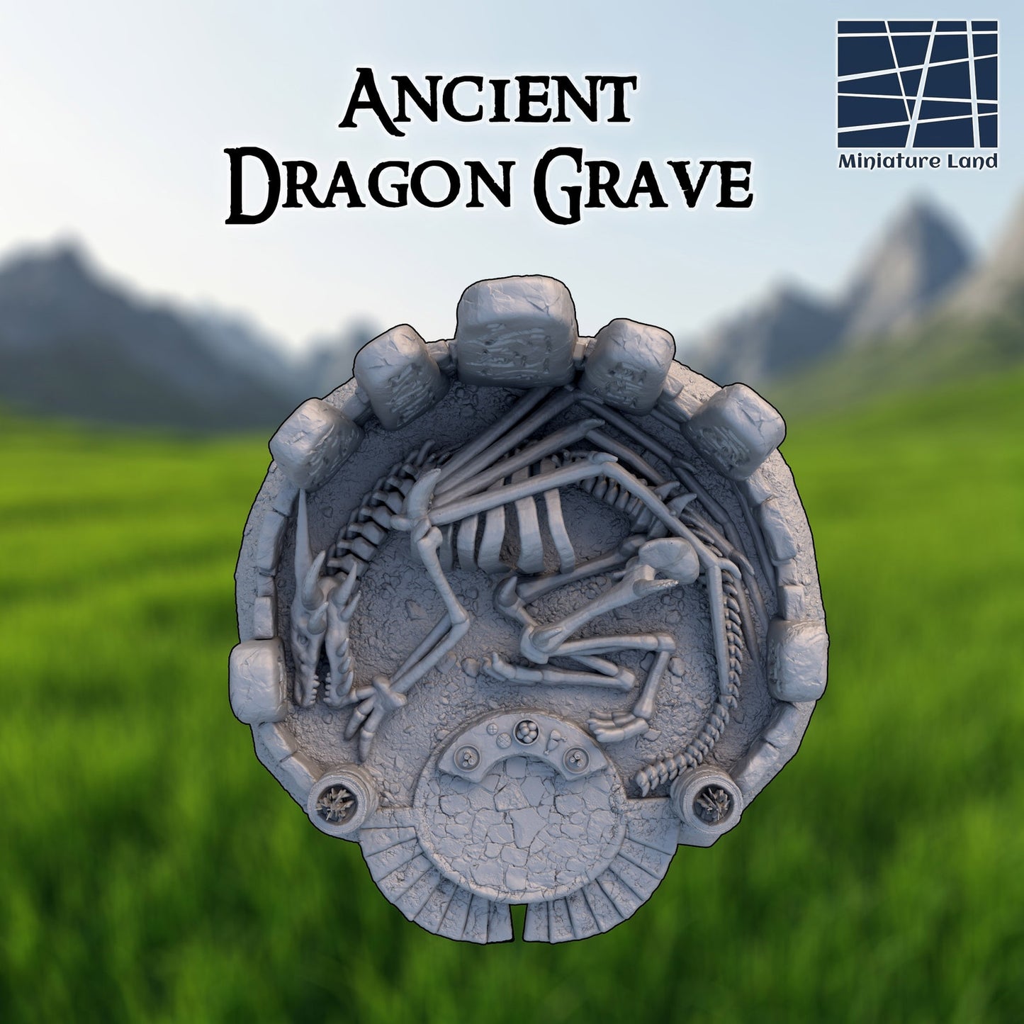 Ancient Dragon Grave DND Terrain