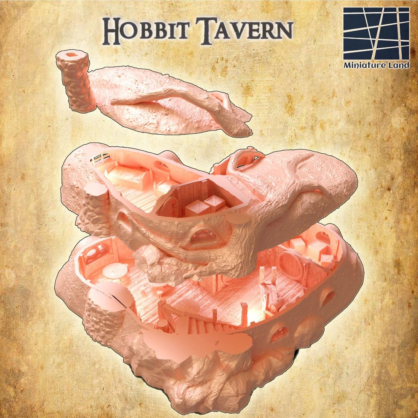 Hobbit Tavern Tabletop Terrain