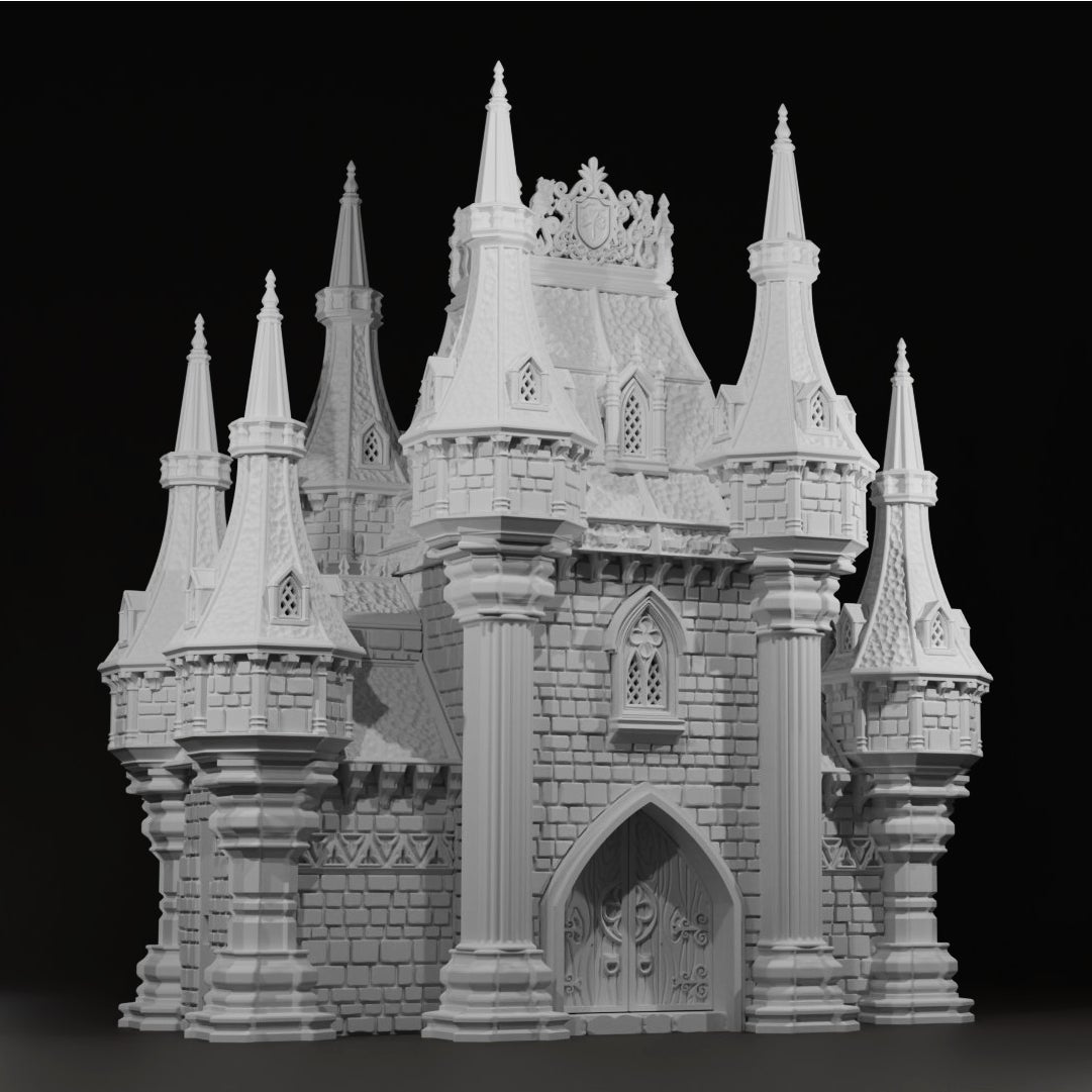 Trifolium Estate Gate House DND Fantasy Castle Terrain