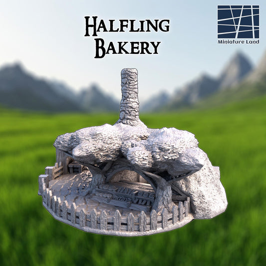 Halfling Bakery DnD Tabletop Terrain