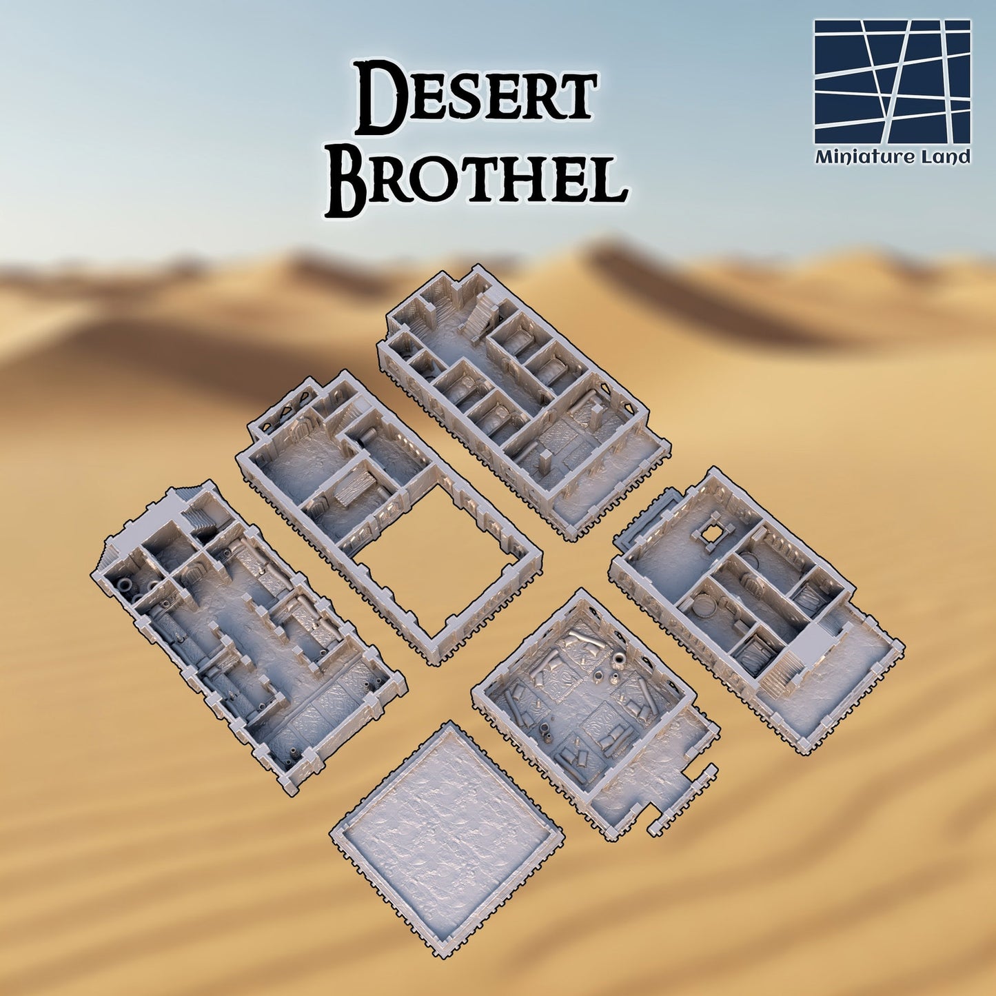 Desert Pleasure House DnD Terrain