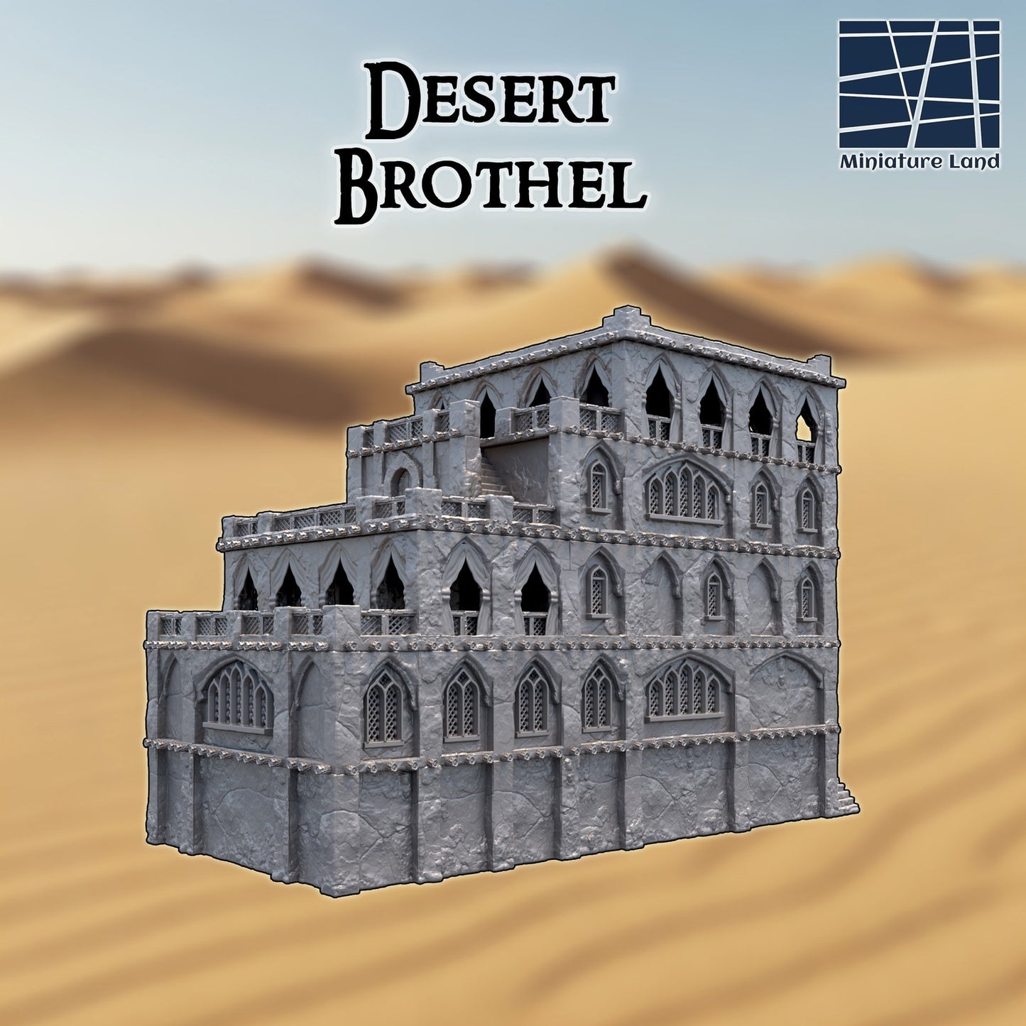 Desert Pleasure House DnD Terrain