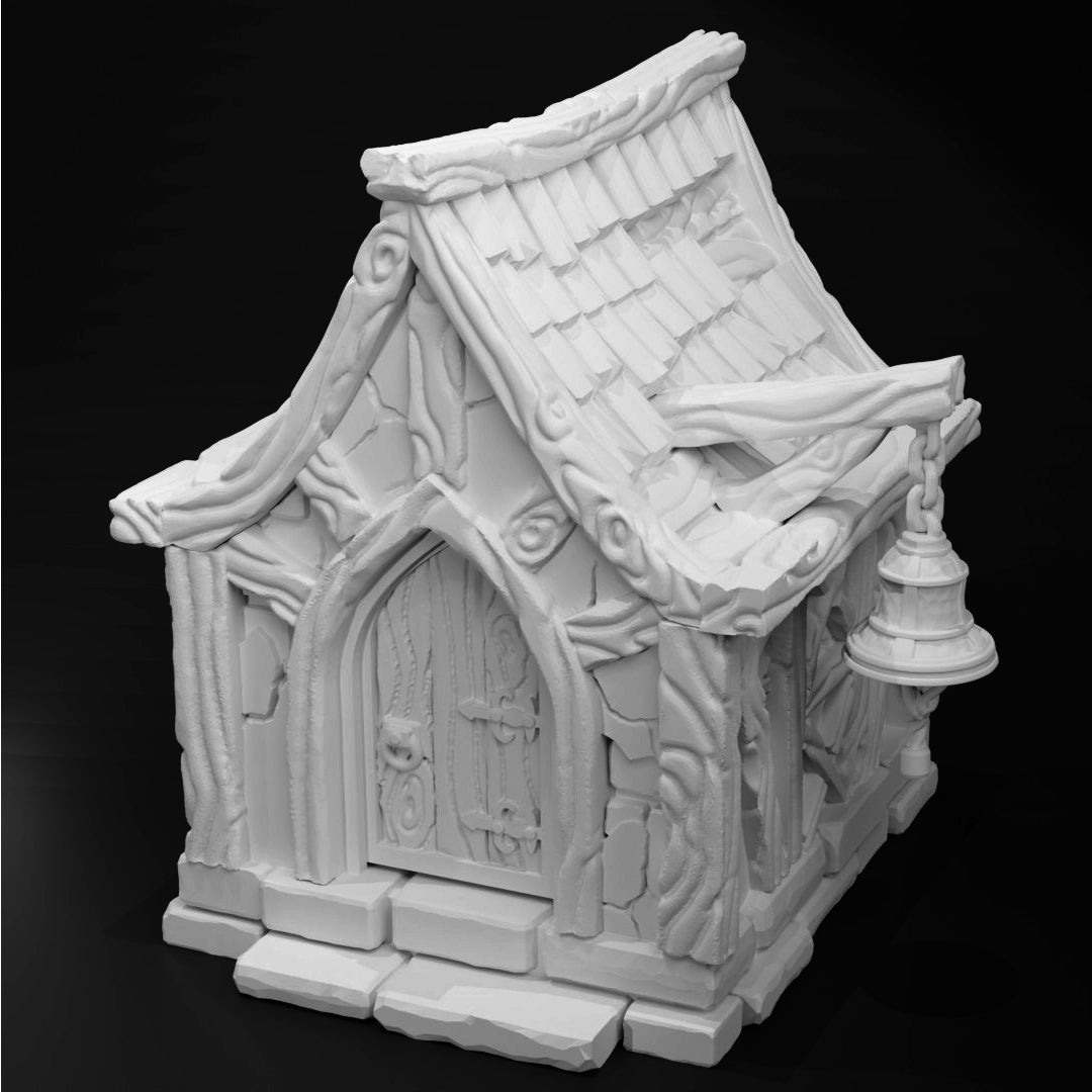 Medieval Watchman Post DND Fantasy Village Terrain