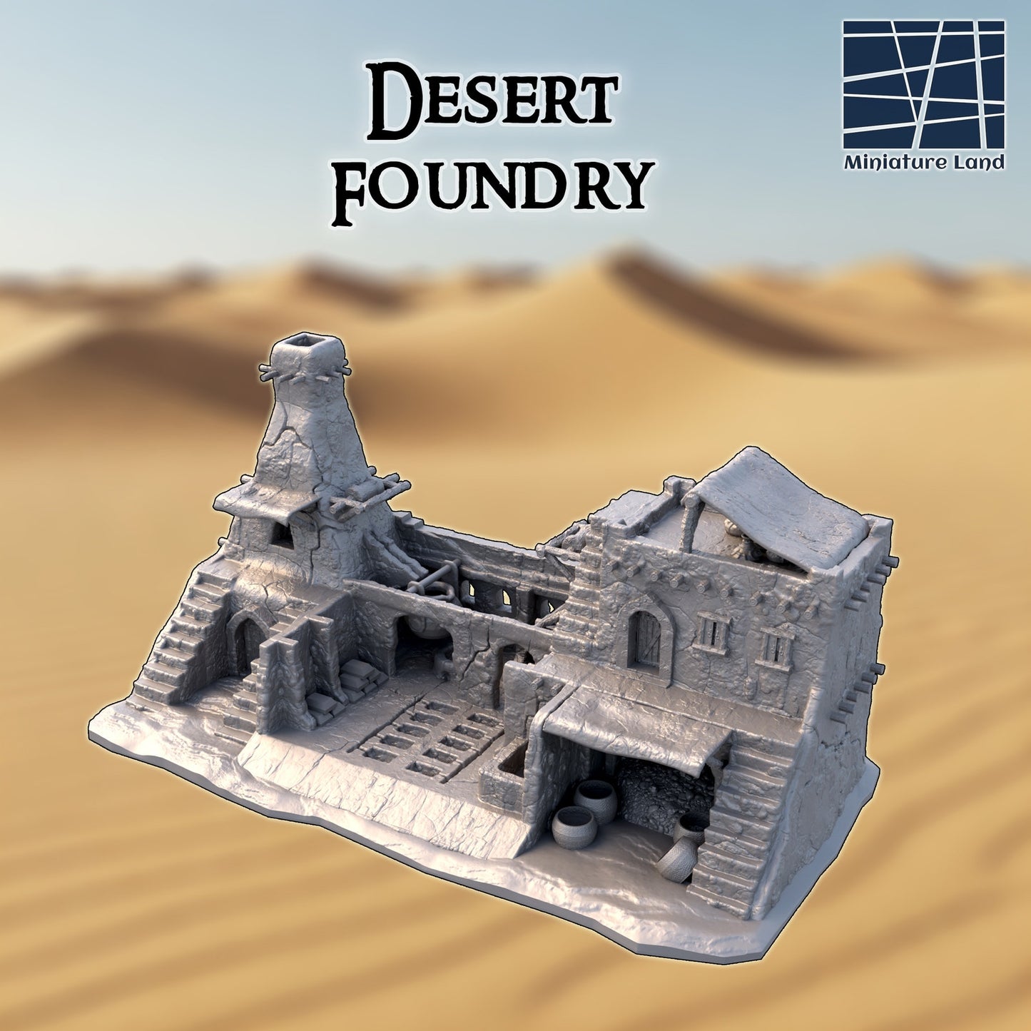 Desert Foundry DnD Terrain Blacksmith Forge