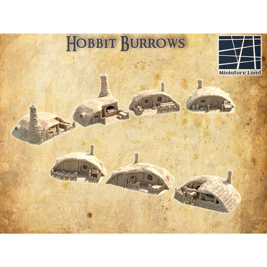 Halfling Burrows DND Tabletop Terrain