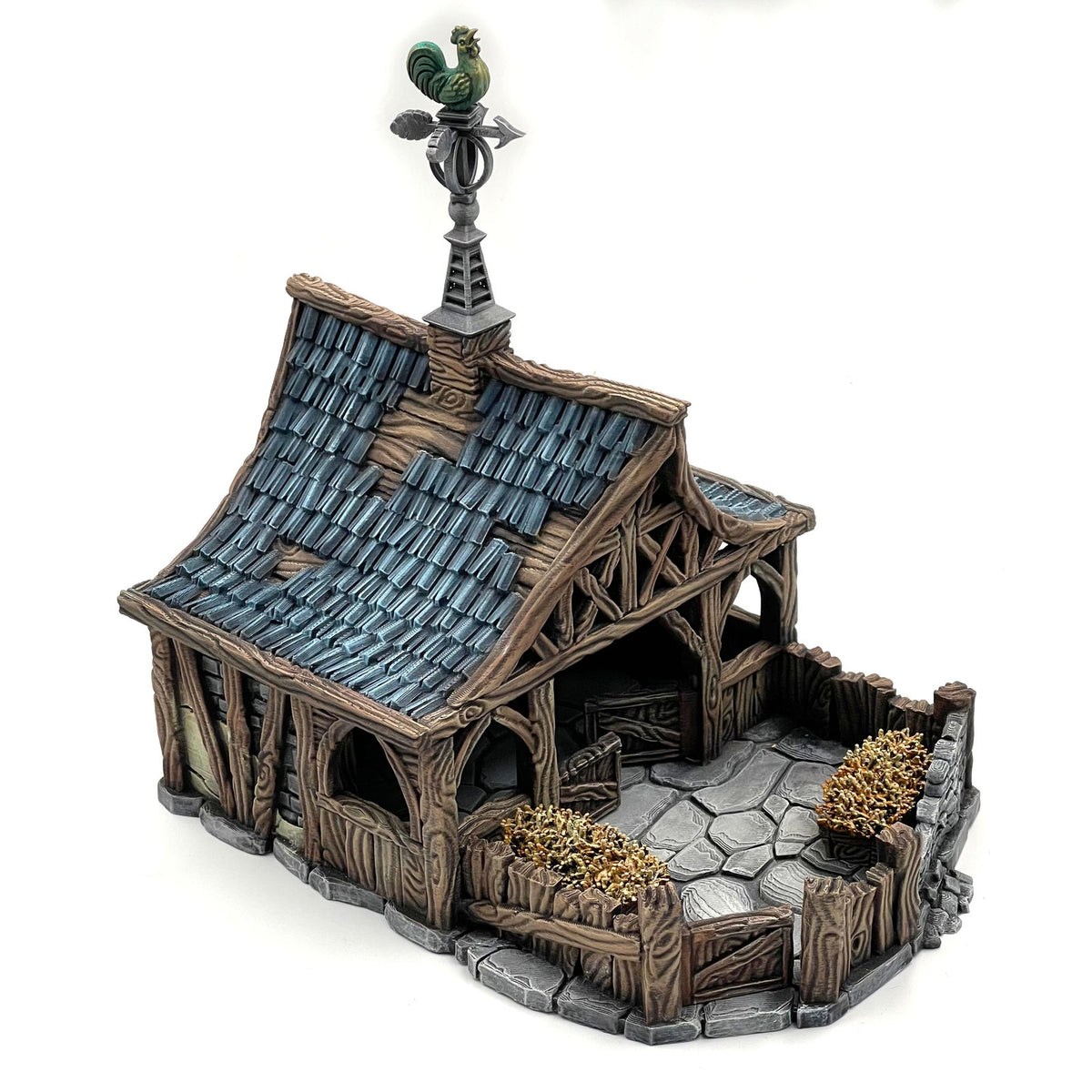 Medieval Sheep Barn DND Fantasy Farm Terrain