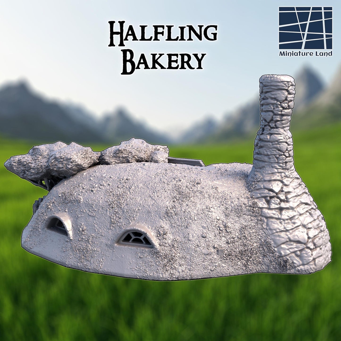 Halfling Bakery DnD Tabletop Terrain