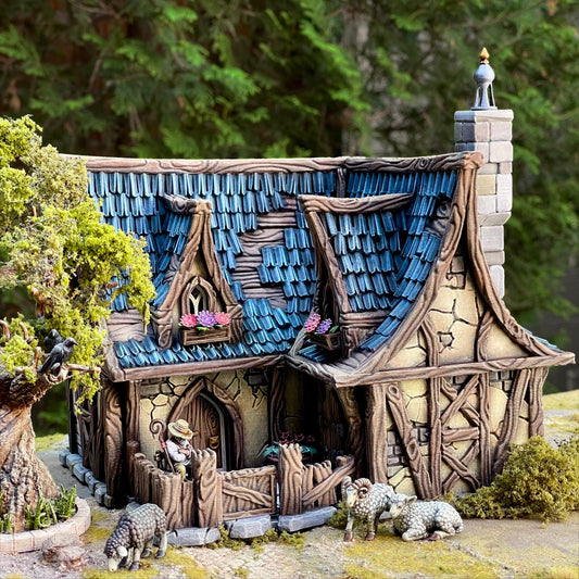 Country Cottage Medieval Fantasy DND Terrain