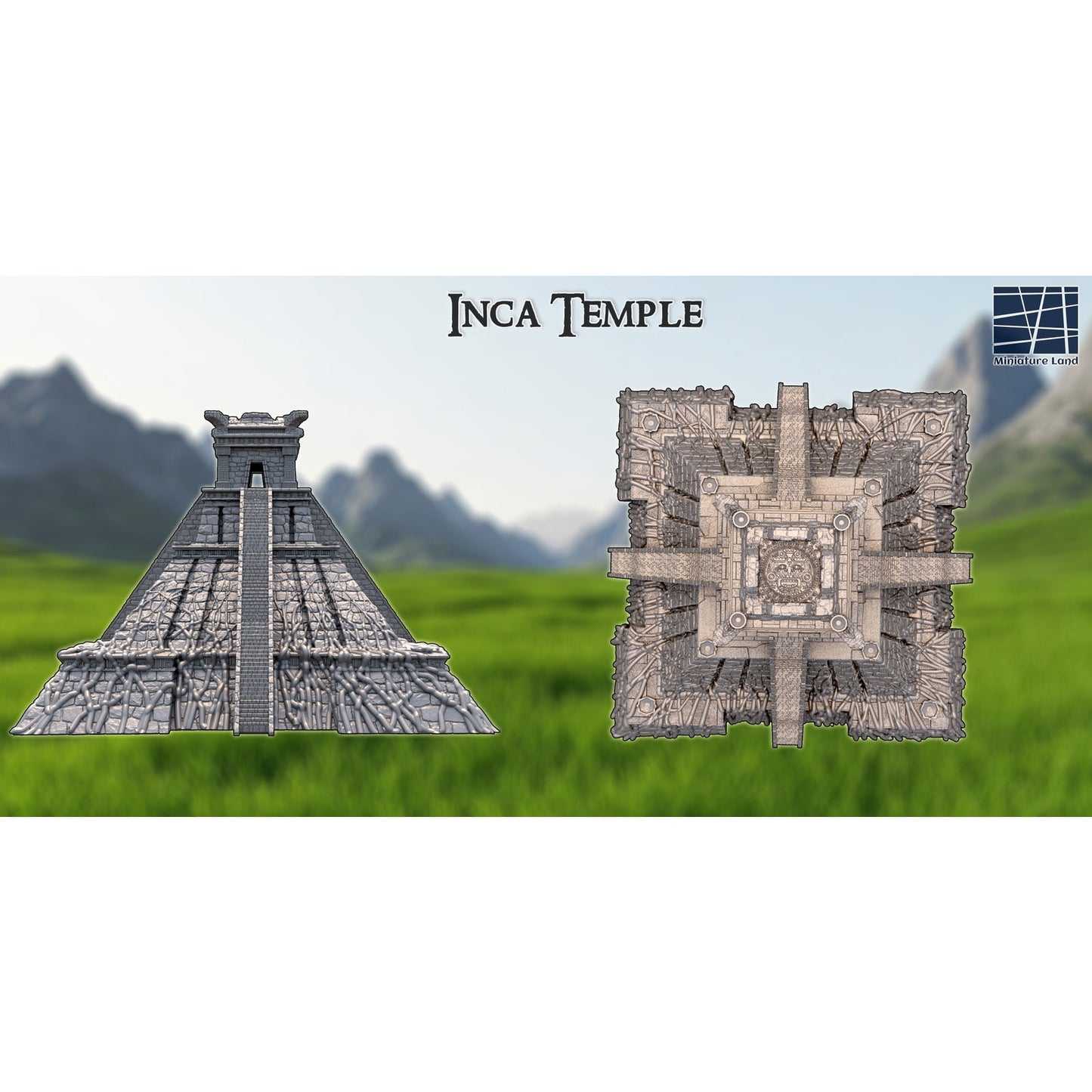Inca Temple DND Terrain