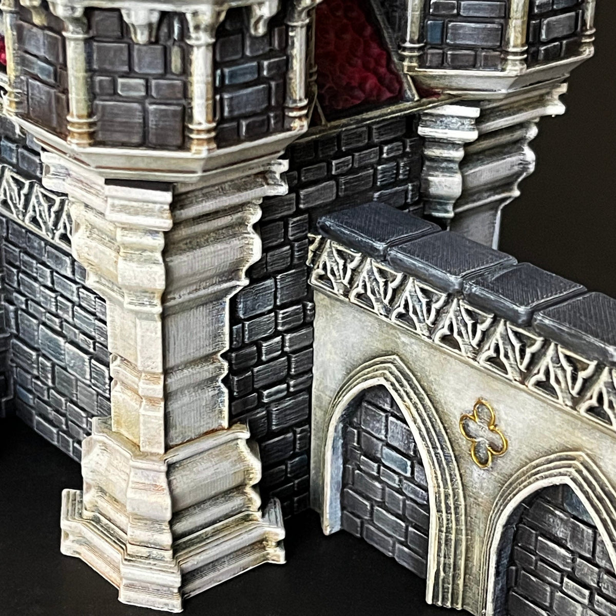 Trifolium Estate Gate House DND Fantasy Castle Terrain