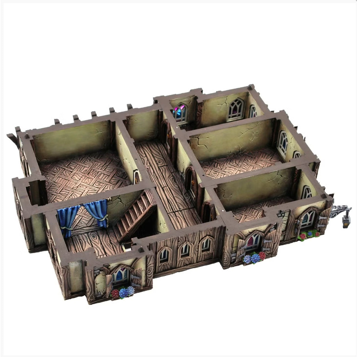 Medieval Fantasy Mermaid Inn DND, Wargames Tabletop Terrain