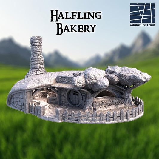 Halfling Bakery DnD Tabletop Terrain
