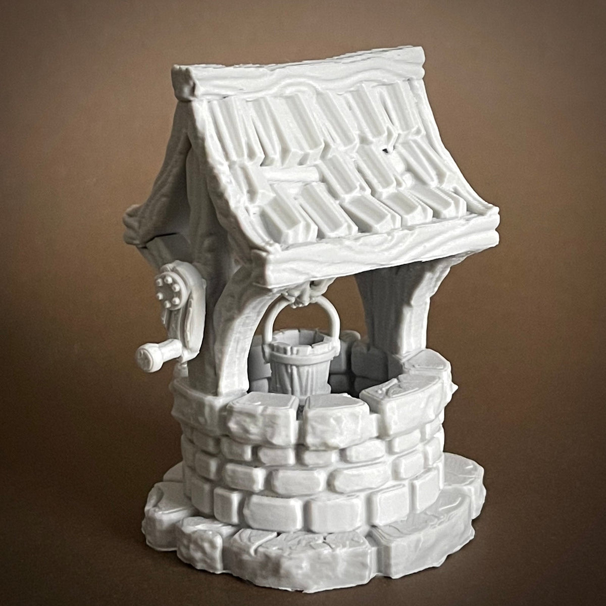 Medieval Village Water Well DND Fantasy Terrain