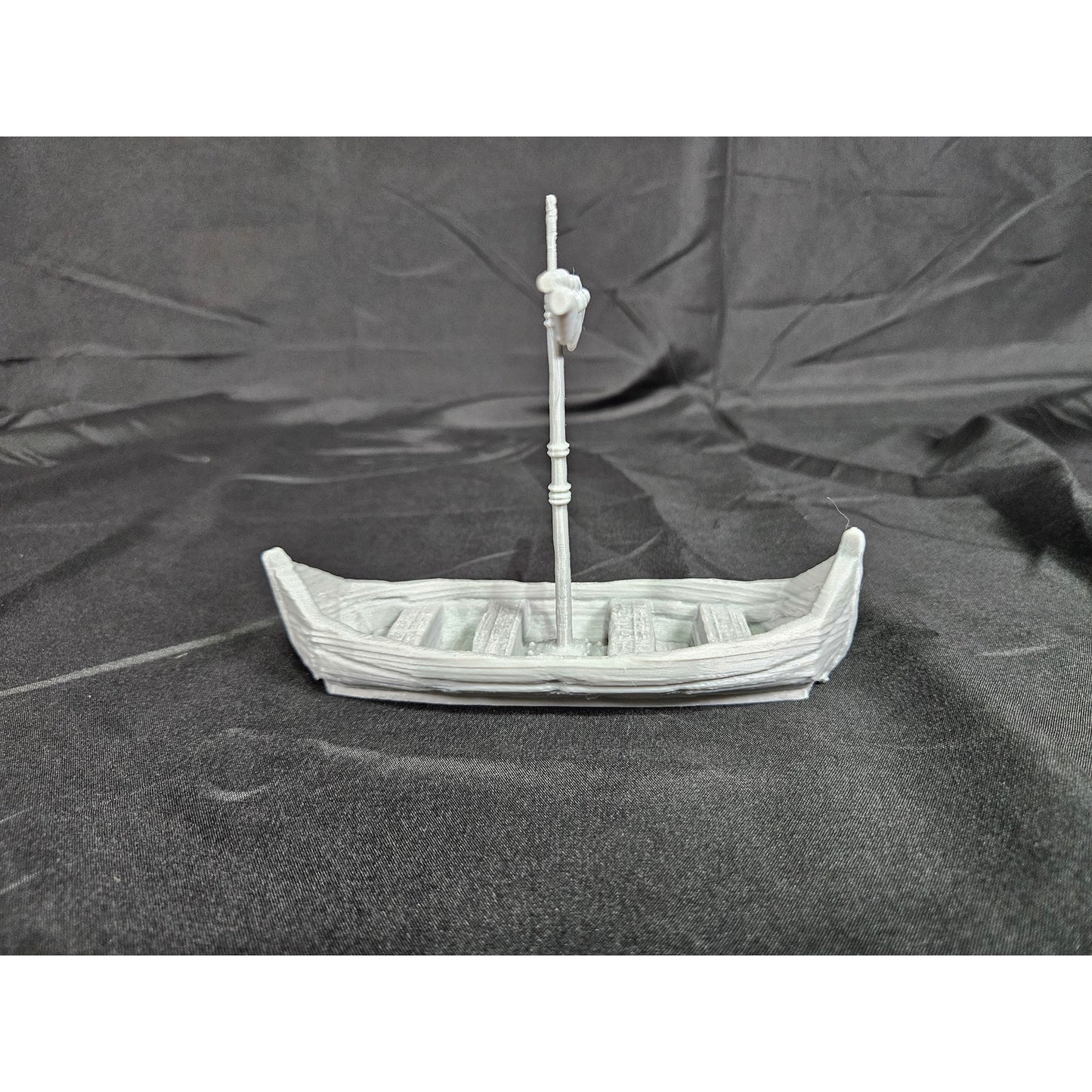 D&D Terrain Medieval Fishing Boat Tabletop Scenery