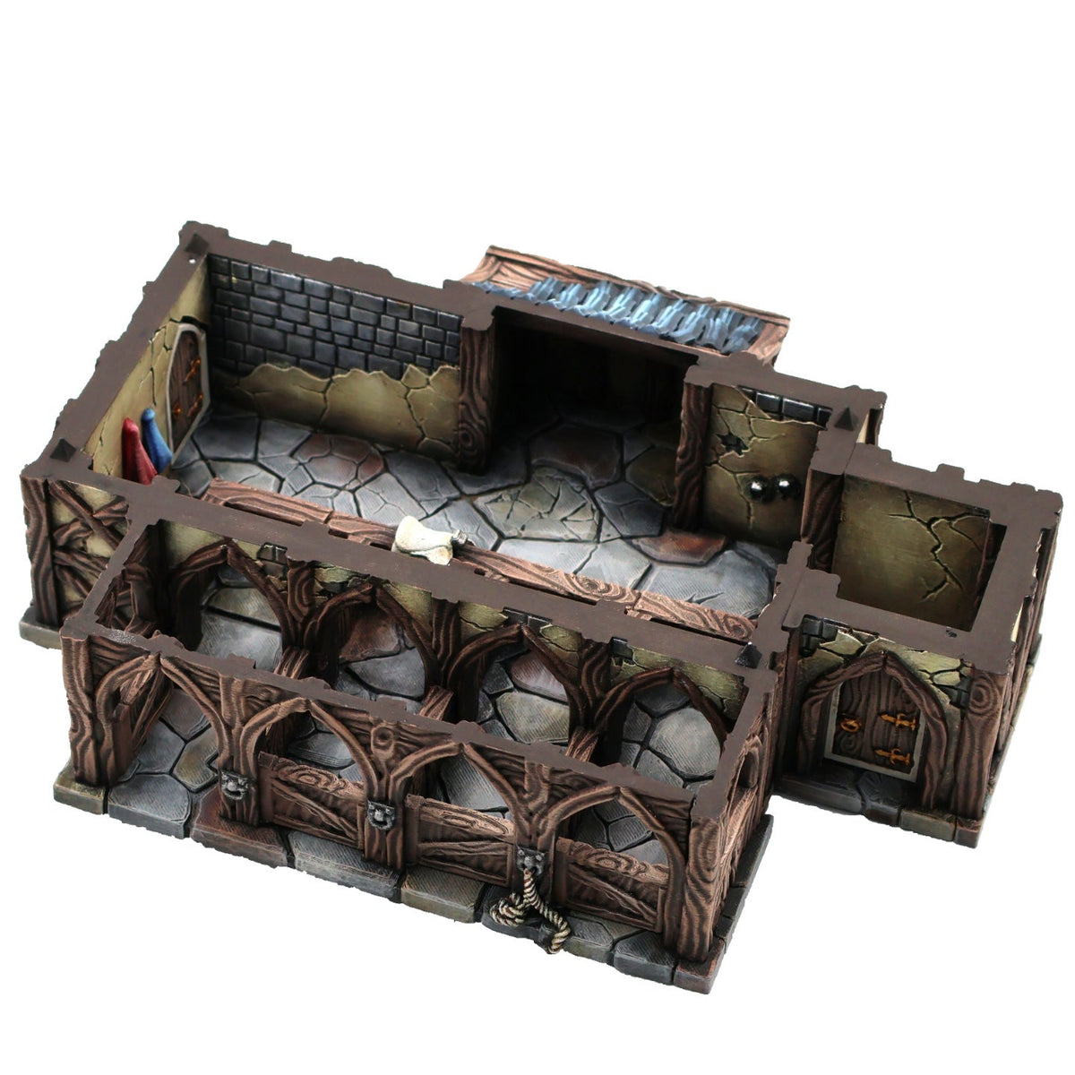 Medieval Horse Stable DND Fantasy Tabletop Terrain