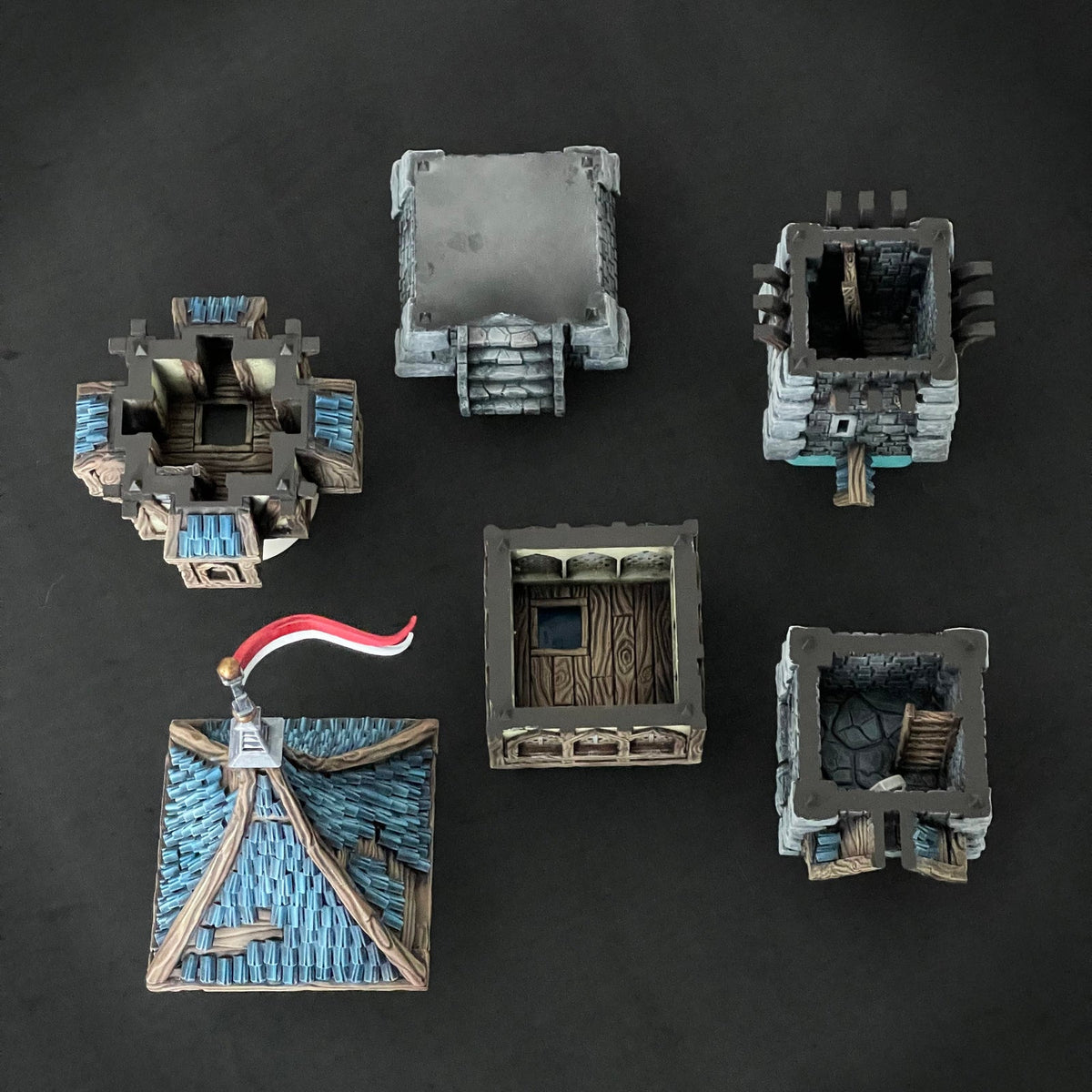 Medieval Guard Tower DND Fantasy Tabletop Terrain