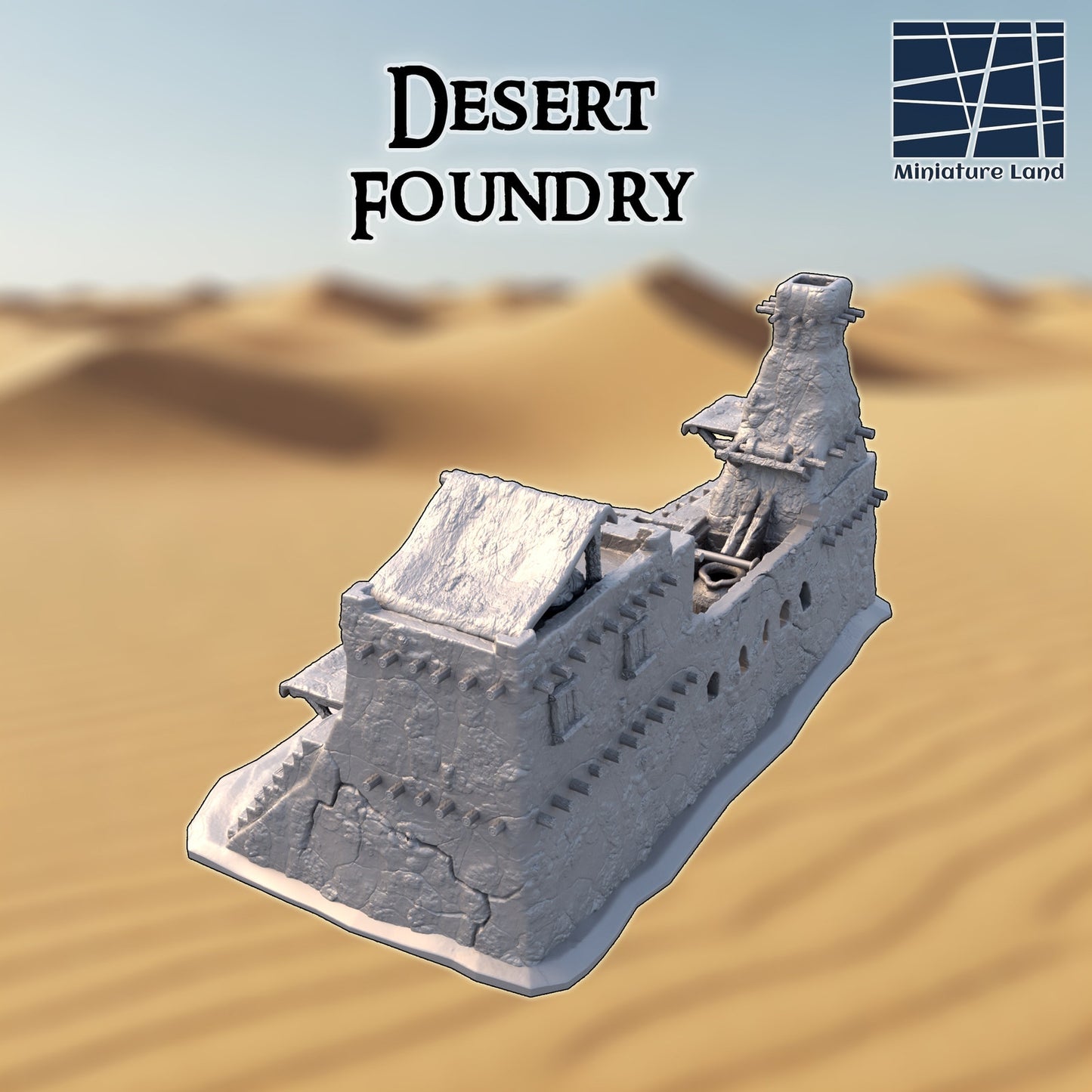 Desert Foundry DnD Terrain Blacksmith Forge