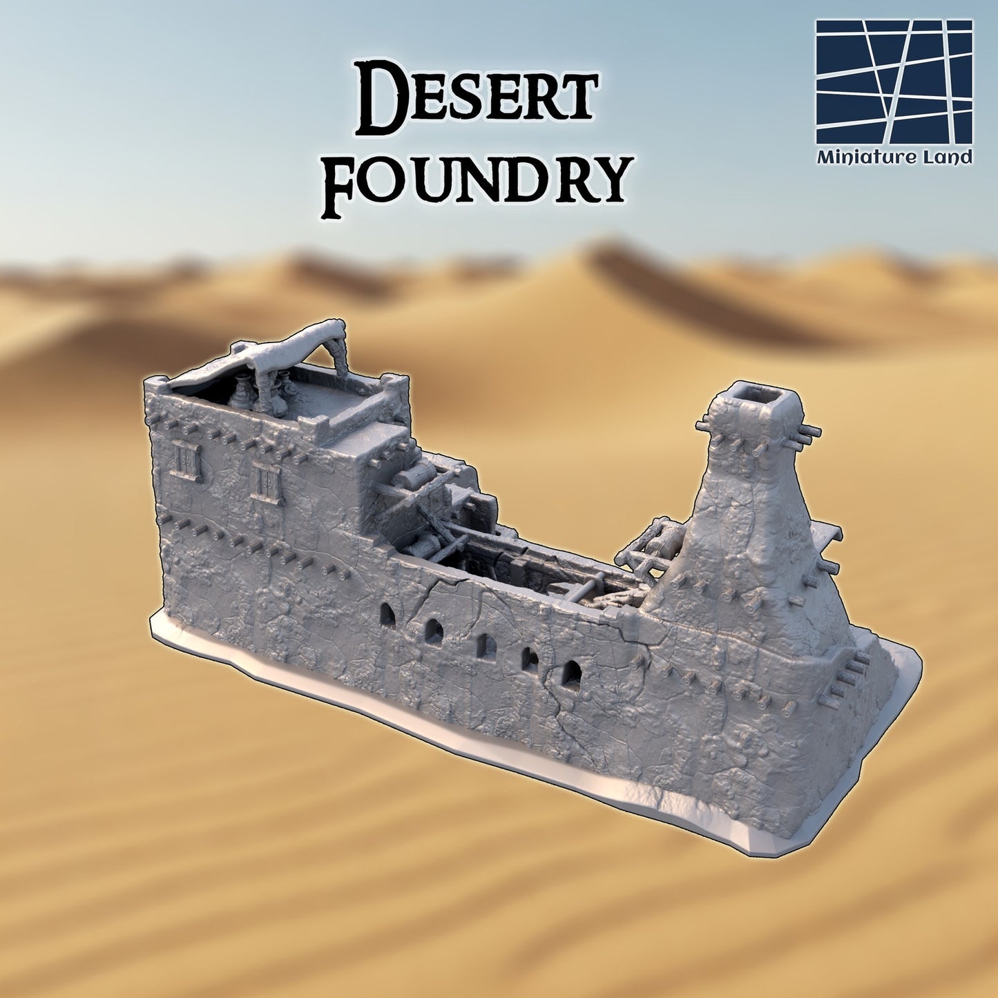 Desert Foundry DnD Terrain Blacksmith Forge