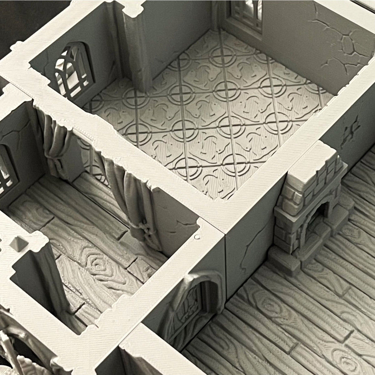 Medieval Fantasy Mermaid Inn DND, Wargames Tabletop Terrain