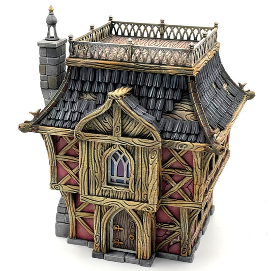 Medieval Noble House DND Fantasy Tabletop Terrain