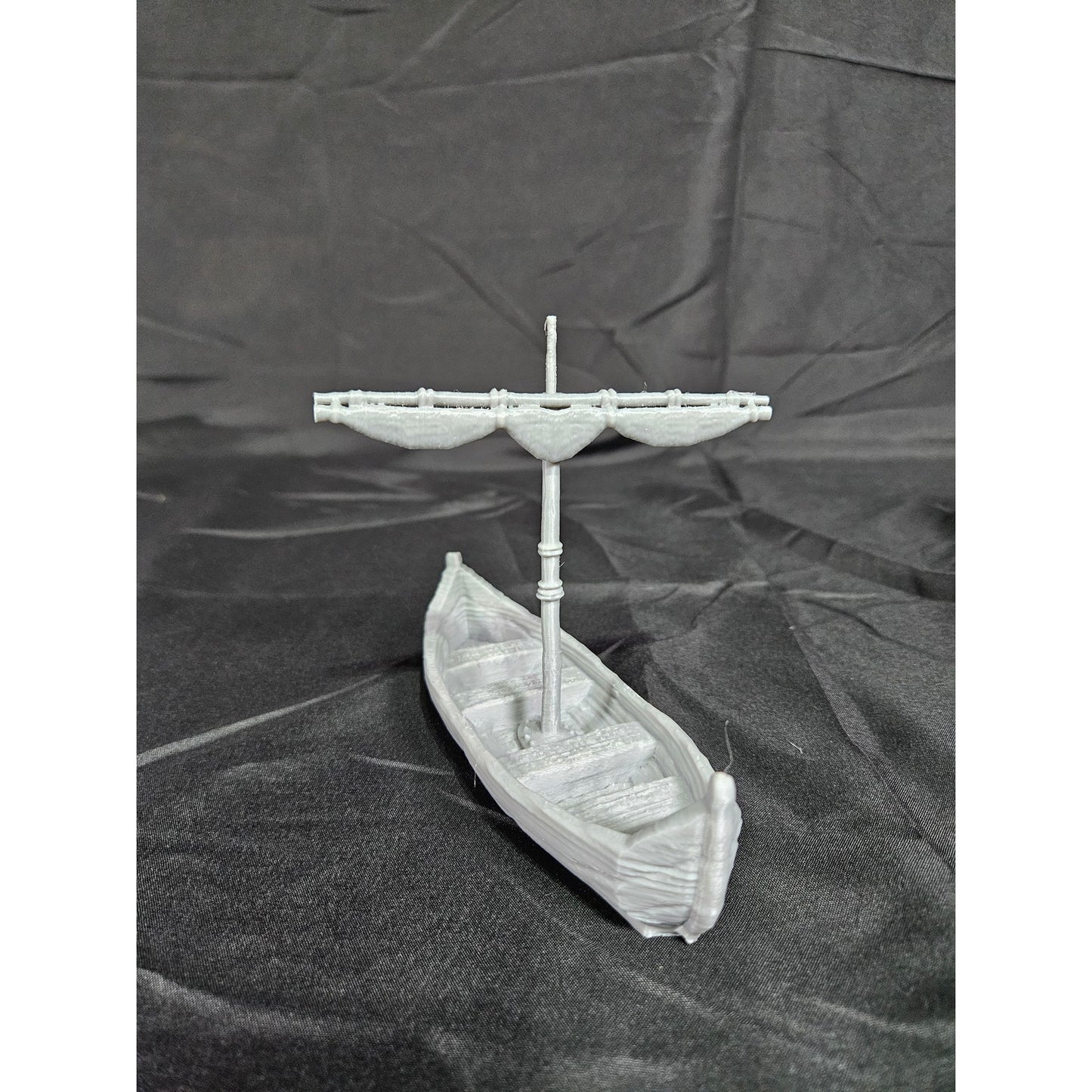 D&D Terrain Medieval Fishing Boat Tabletop Scenery