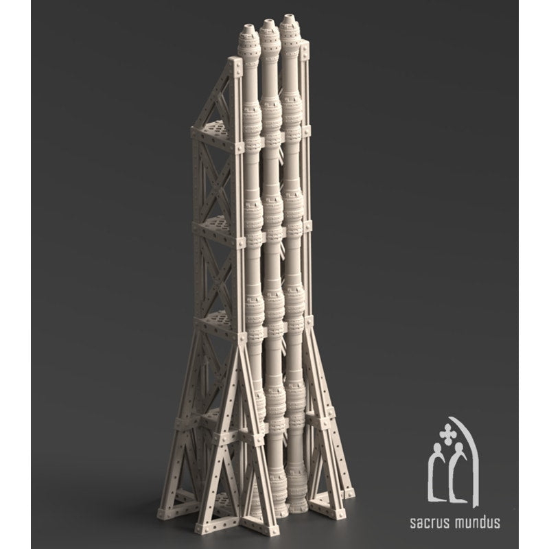 Imperial Oil Field Grimdark Sci Fi Industrial Tabletop Terrain