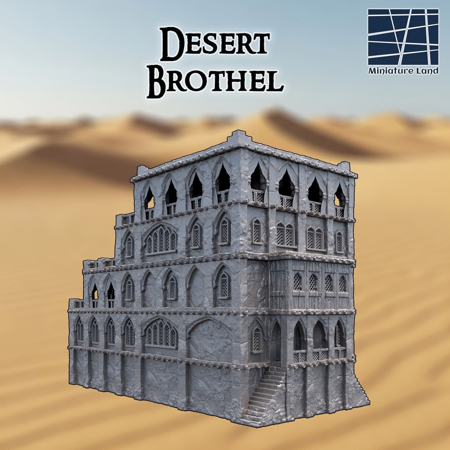 Desert Pleasure House DnD Terrain