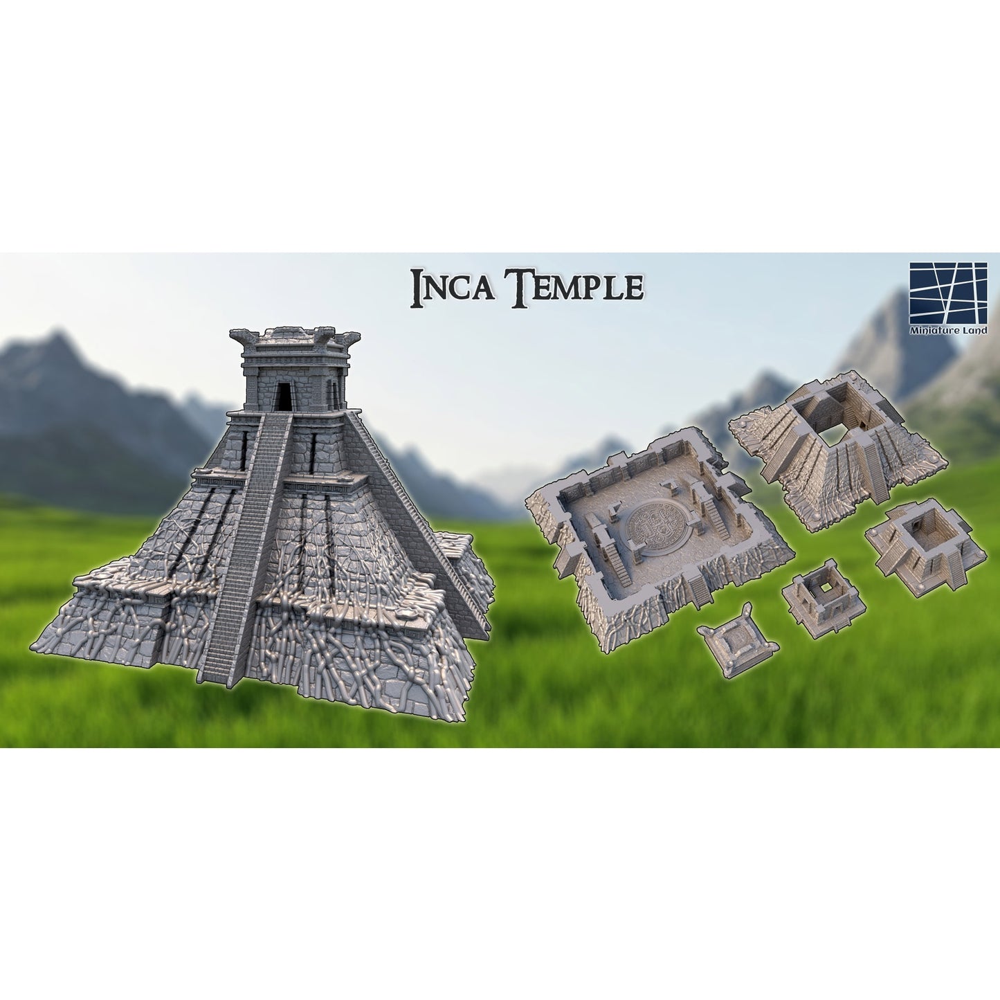 Inca Temple DND Terrain