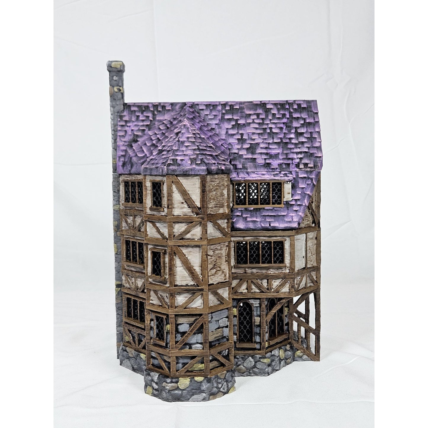 Medieval Book Seller Shop Tabletop Terrain- Fantasy for D&D, Warhammer 28MM