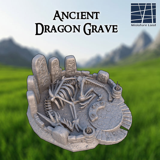 Ancient Dragon Grave DND Terrain