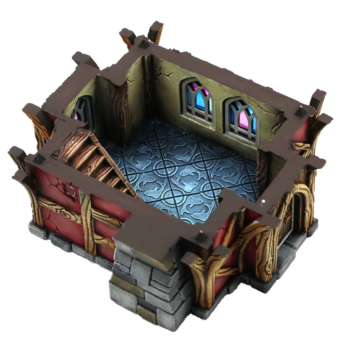 Medieval Noble House DND Fantasy Tabletop Terrain
