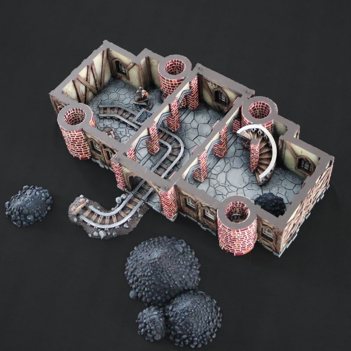 Medieval Forge Building DND Fantasy Tabletop Terrain