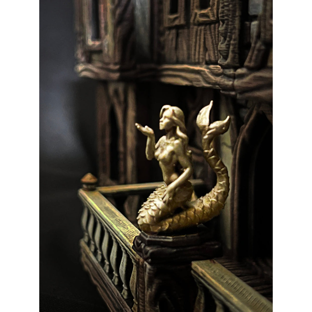 Medieval Fantasy Mermaid Inn DND, Wargames Tabletop Terrain