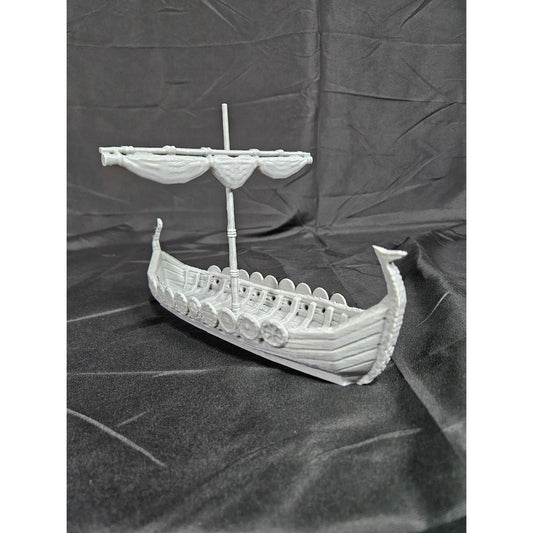 Viking Warship DND, Wargames Terrain Norse Longship Scatter